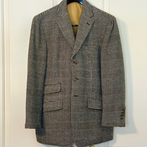 MacKinnon of Scotland Plaid Wool Sport Coat SZ 40 - Picture 1 of 15